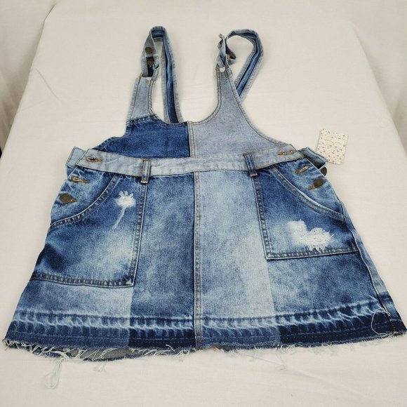 NWT Free People Womens Size 6 Summer Short Overall